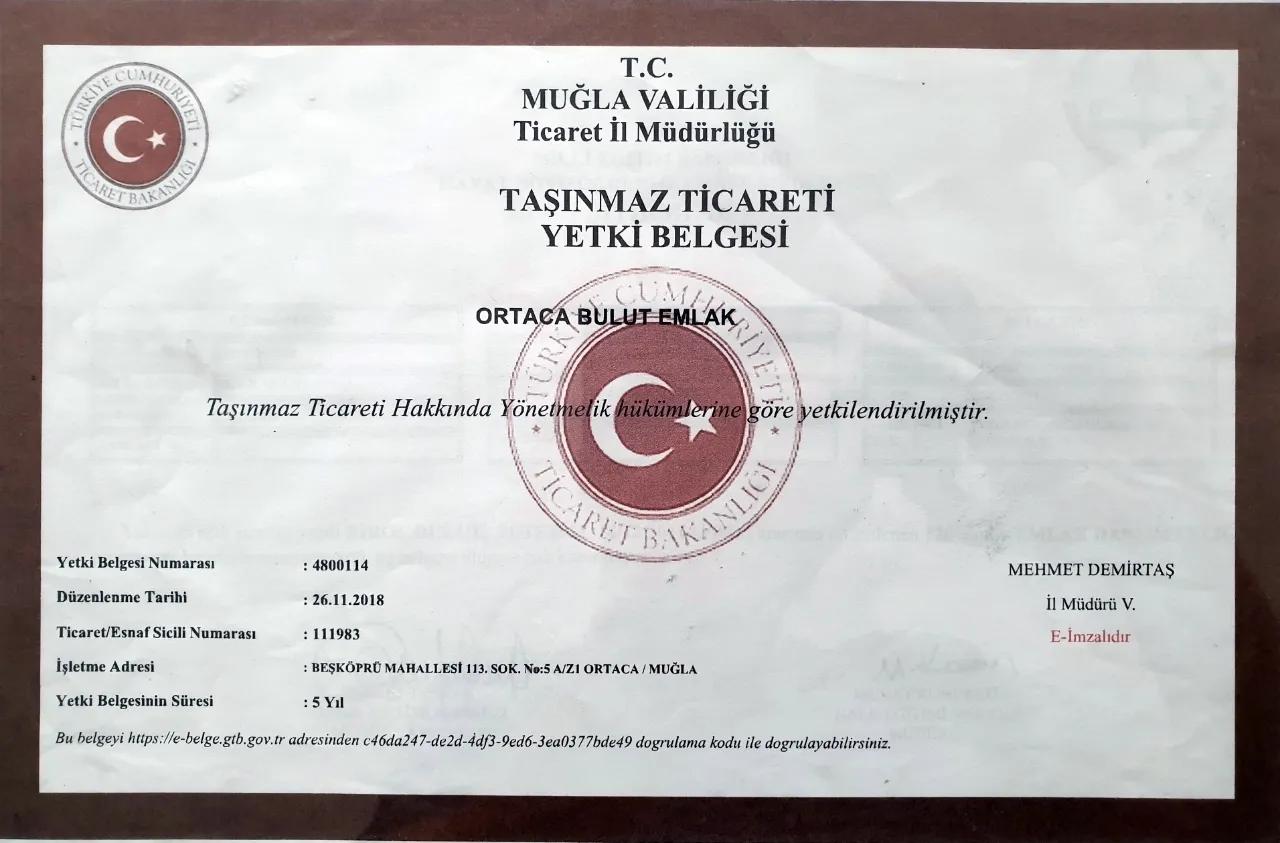 ortaca bulut emlak